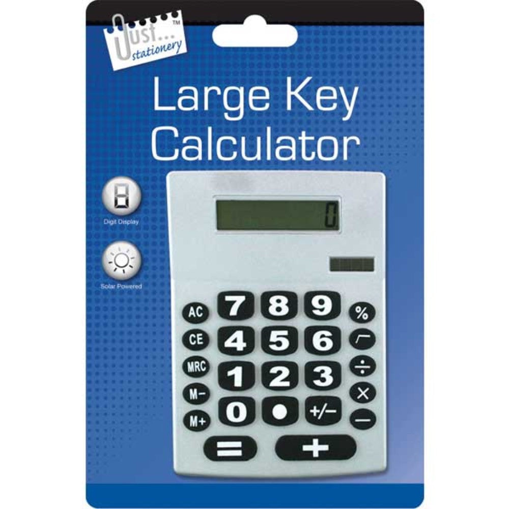 Large Key Desk Calculator 135 x 185mm– Choice Wholesale