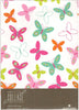 UK Greetings ' Pretty Butterfly ' Wrapping Paper Set - 2 X Sheets Gift Wrap & 2 X Tags - New