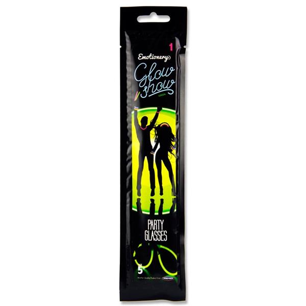 Glow Show Glow Stick Party Glasses by Emotionery