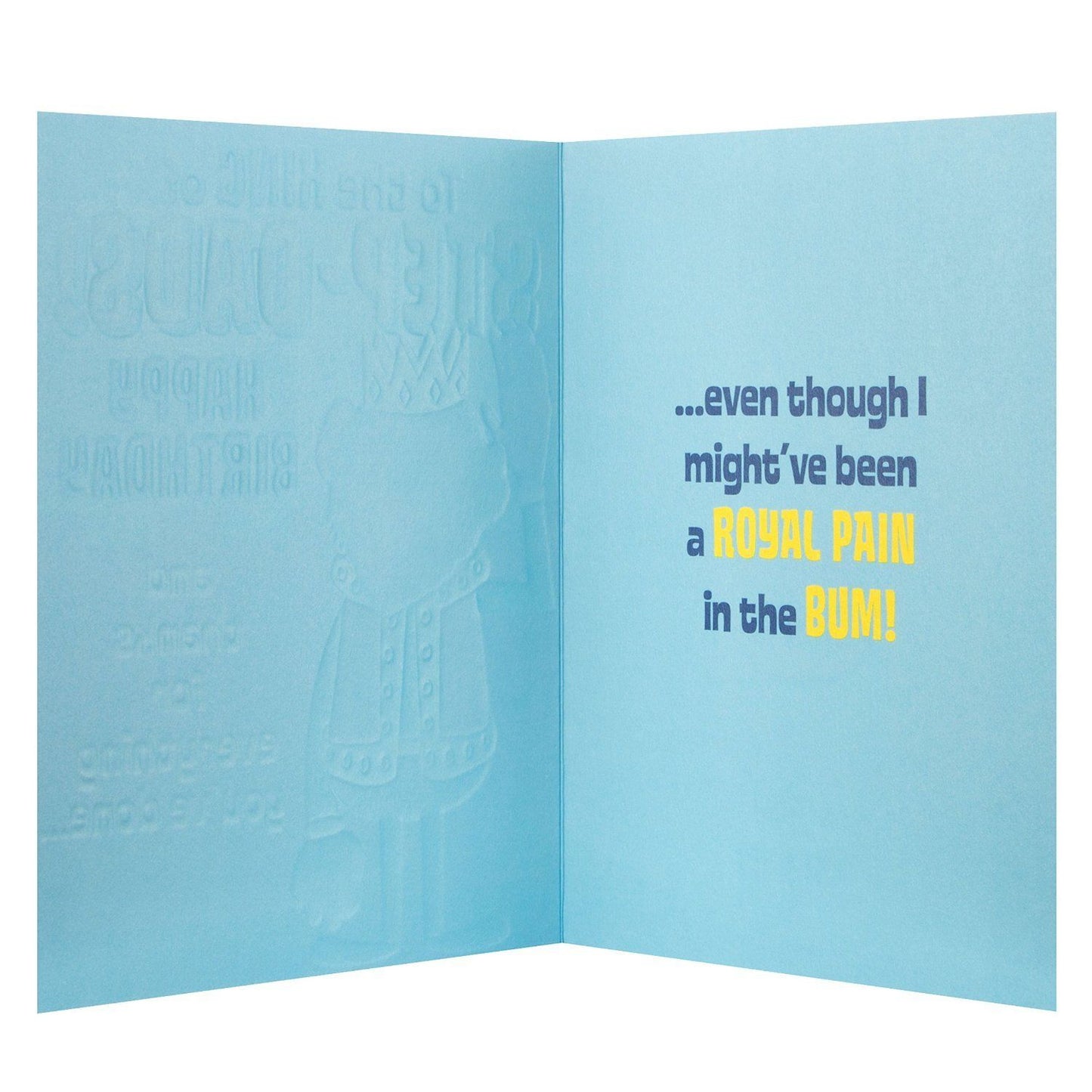 Birthday Card For Stepdad 'King of Step-dads'