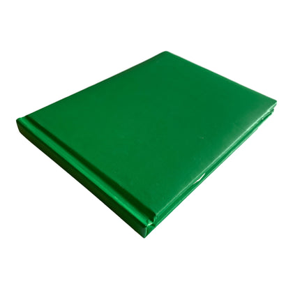Plain Cover Green Autograph Book by Janrax - Signature End of Term School Leavers