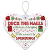 Deck the Halls Christmas Hanging Plaque