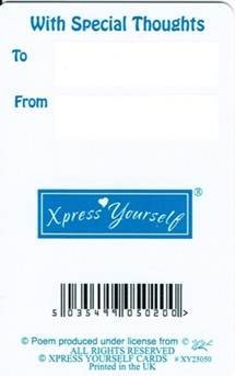 Xpress Yourself Friendship Keepsake Card You're A Friend In A Million