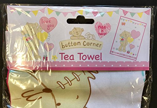 Button Corner Nan Love You x Tea Towel