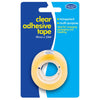 Pack of 12 Clear Adhesive Tape 9mm x 33M