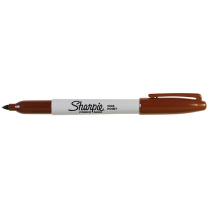 Brown Sharpie Fine Point Permanent Marker Pen