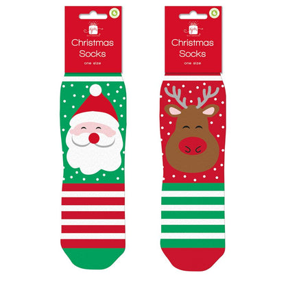 One Size Christmas Socks