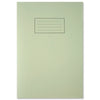 Silvine A4 Green Exercise Book - Lined with Margin