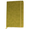 Silvine Executive Soft Feel Notebook Ruled with Marker Ribbon 160pp 90gsm A5 Lime Green Ref 197G