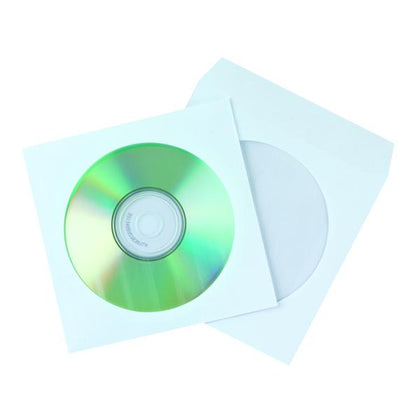 Pack of 50 Q-Connect CD Envelopes Paper
