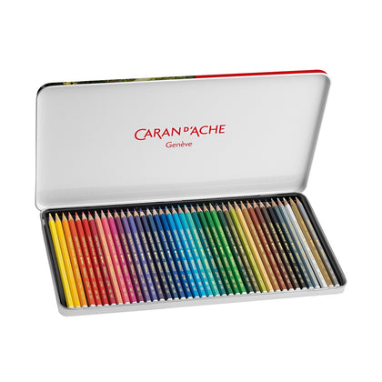 Caran D'ache Prismalo Aquarelle Colour Pencil - Assorted (Pack of 40)