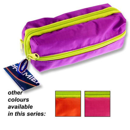 Pencil Pouch with 3 Zippers by Premier