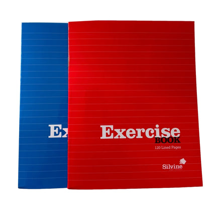 203 x 165mm 120 Lined Pages Exercise Book