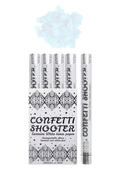 White Paper Confetti Shooters 50cm