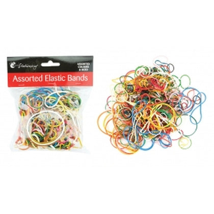 Rubber Band Assorted Colours & Sizes