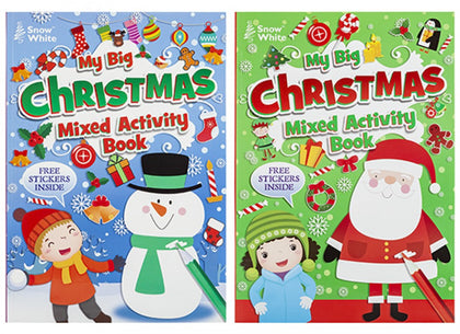 Extra Large Christmas Mixed Activity Book