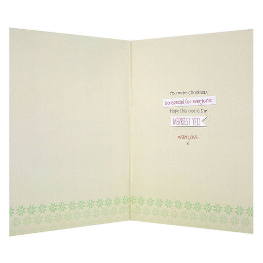 Forever Friends Gran Christmas Card 'With Love'