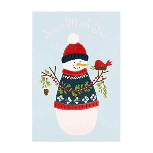 Hallmark Snowman Design Charity Christmas Cards Pack of 8