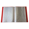 A4 Red Flexible Cover 150 Pocket Display Book