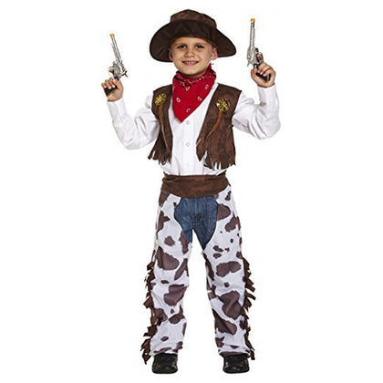 Children's Cowboy Fancy Dress Up Costume Large