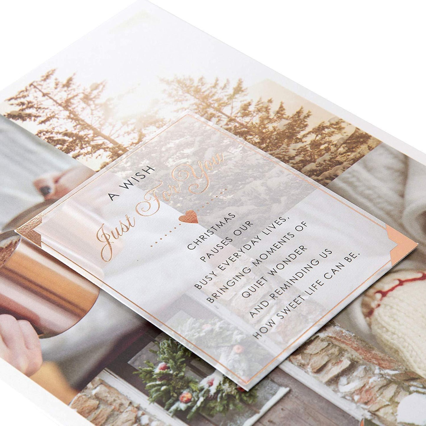 Just for You Christmas Card "Moments of Quiet "