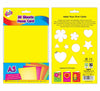 Pack of 30 A5 Assorted Neon Colours Card Sheets