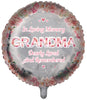 In Loving Memory of Grandma Round Remembrance Balloon