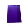 Pack of 10 9x7" Frosted Purple Exercise Book Covers