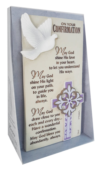 Confirmation Timeless Words Plaque