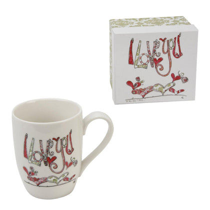 Tracey Russell I Love You Boxed Mug