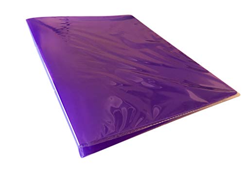 A4 Slim Purple Translucent Ringbinder