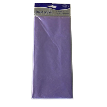 Acid Free Lilac Tissue Paper 10 Sheets