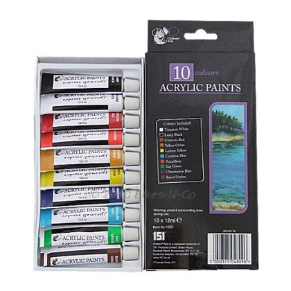 Acrylic Paints (10 Pack)