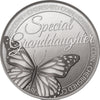 Special Granddaughter Cherished Lucky Coin Engraved Message Keepsake Gift