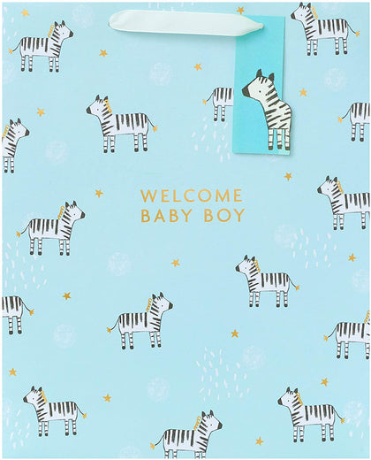Welcome Baby Boy Large Size Gift Bag