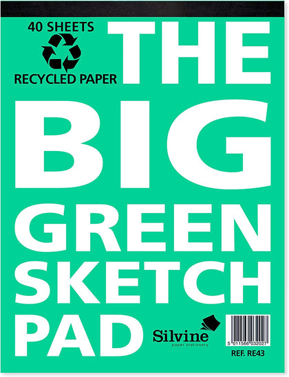 40 Sheets Big Green Sketch Pad