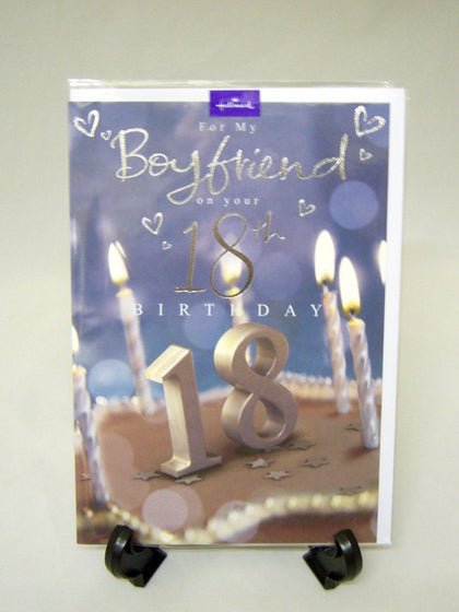 18th Boyfriend Birthday Card