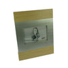 Rocco Maple Wood and Brushed Metal 6x4" Photo Frame