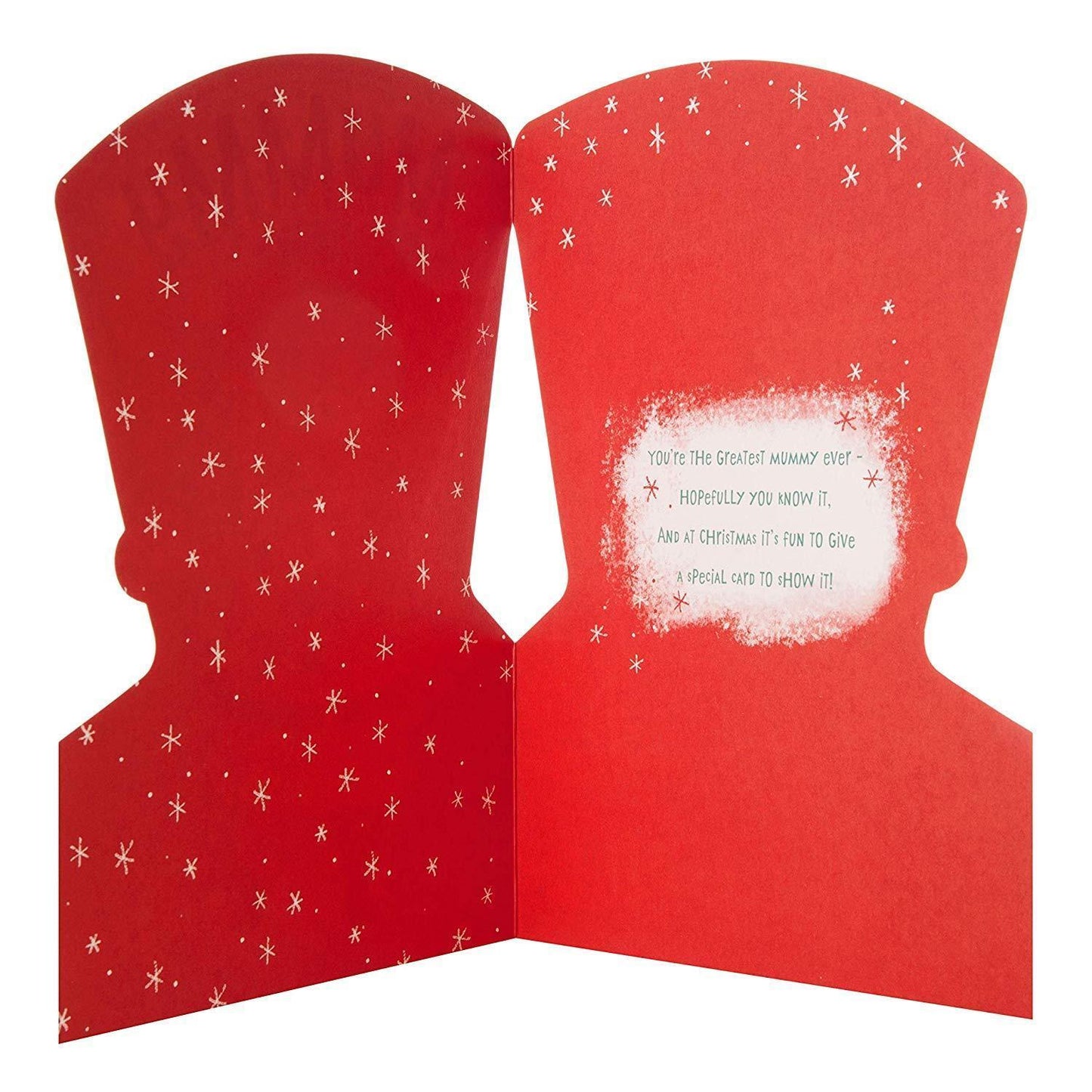 Mummy Christmas Card 'The Greatest'