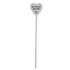 Graveside Plaque Thoughts Of You Resin Heart on Stick - Sister