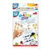 A5 20 Wipe Clean Maths and Numbers Worksheets with Pen