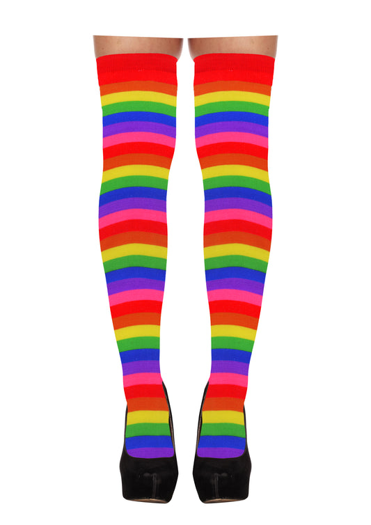 Pride Rainbow Hold-up Stockings