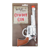 Gun Pistol 24cm Western Ranger Silver Toy Gun