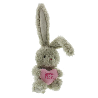 Bebunni Plush Rabbit with Heart 34cm - Nan