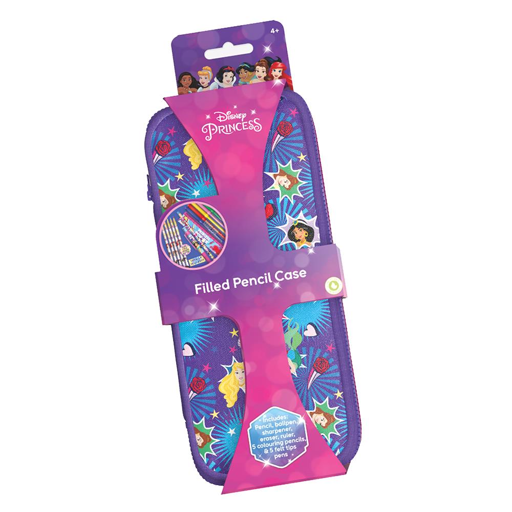Disney Princess Filled Pencil Case Choice Wholesale