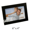 Dad 6" x 4" Cut Out Black Wooden Frame by Juliana FW924D