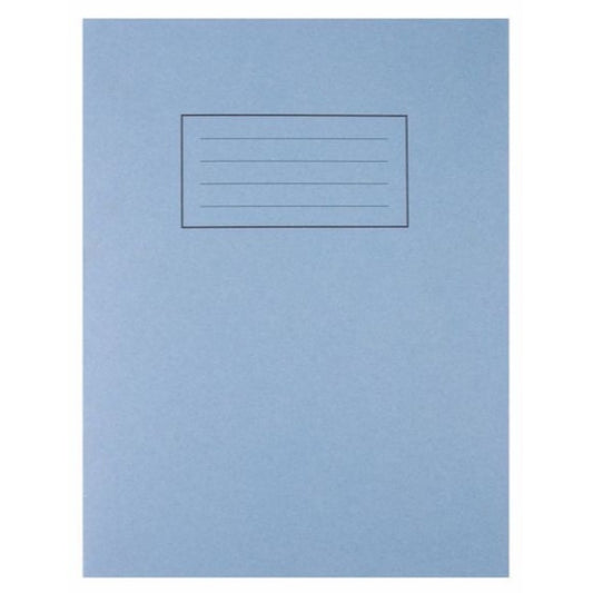 Silvine 9"x7" Blue 7mm Square Inner Exercise Book
