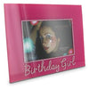 Birthday Girl Pink Photo Frame With Diamonte Surrounding
