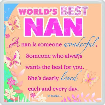 World's Best Nan... Sentimental Fridge Magnet
