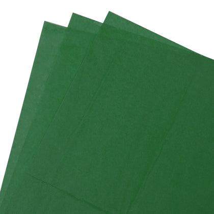 Pack of 480 Sheets 500x750mm Dark Green Tissue Paper
